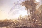 An Evening Landscape (mk25) Aelbert Cuyp